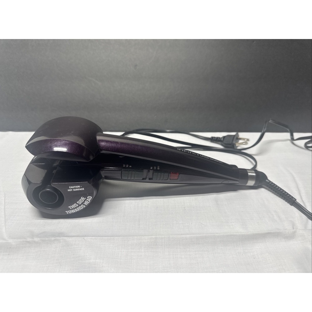 Conair Infiniti Pro Curling Iron Purple Model CD203R Intertek 9801747 TESTED